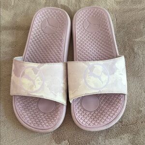 Puma Pastel Pink Slide Sandals